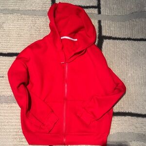 Unlisted Bright Red Kids' Full-Zip Hoodie